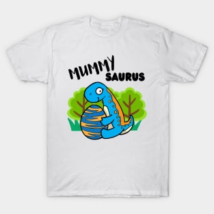 Mummysaurus - a family of dinosaurs T-Shirt